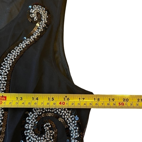 IN Out Sequin Sleeveless Dress EUC - Picture 4 of 11